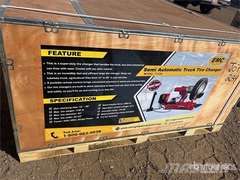 EMC TTC26 Heavy-Duty Truck Tire Changer Diger