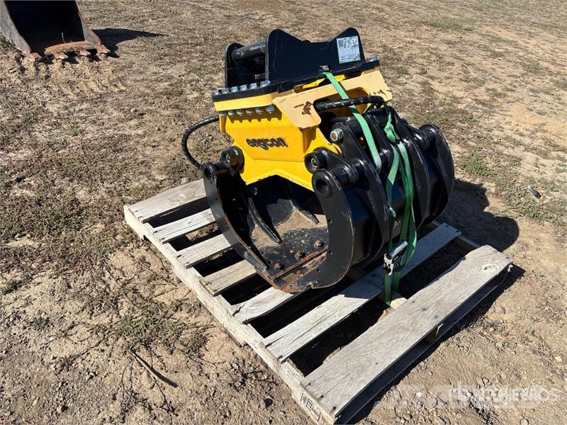 Engcon SG06-0649 20 in Q/C Hydraulic Excavator Grapple - Greifer