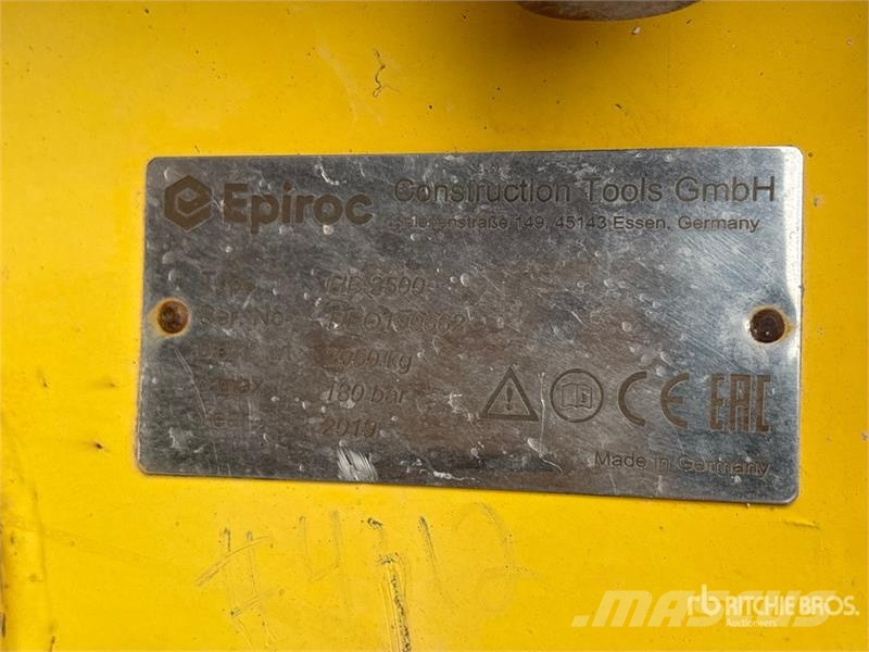 Epiroc НB 2500 Hydraulic Breaker Martelos / Rompedores