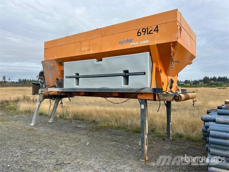 Epoke Sirius Combi Hydraulic Sand spreader Outros componentes