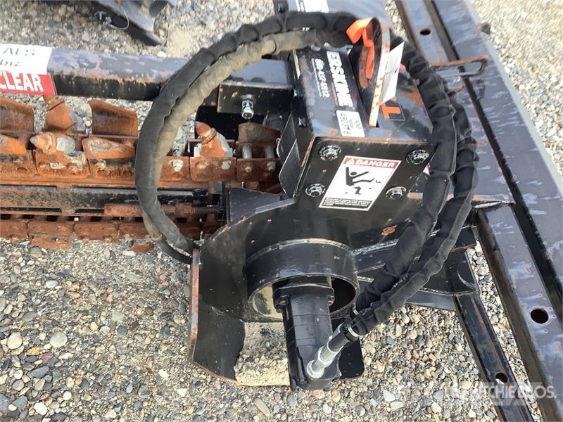 Erskine T250 6 in Skid Steer Trencher Grabenfräse