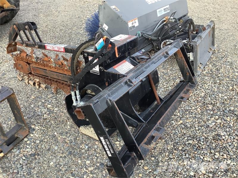 Erskine T250 Skid Steer Trencher Rovokopači freze za kanale Trenčeri
