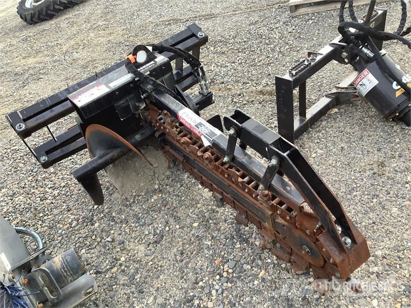 Erskine T250 Skid Steer Trencher Rovokopači freze za kanale Trenčeri