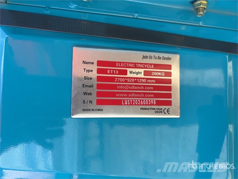 ET13-BLUE Electric Mini Trike (Unused) Cars
