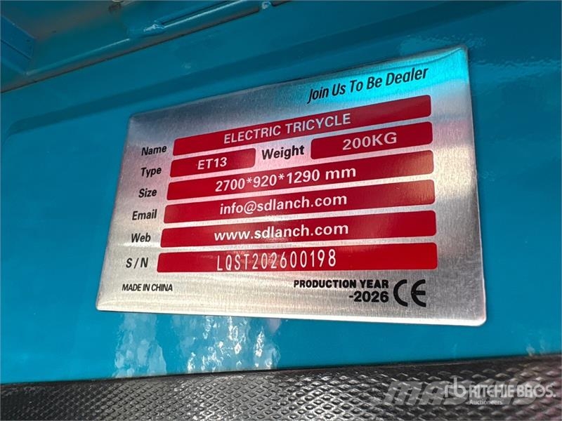 ET13-BLUE Electric Mini Trike (Unused) PKWs