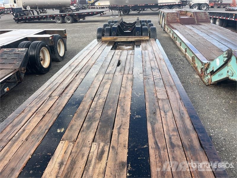 Etnyre Tri/A Removable Gooseneck Lowboy Trailer Remorque surbaissée