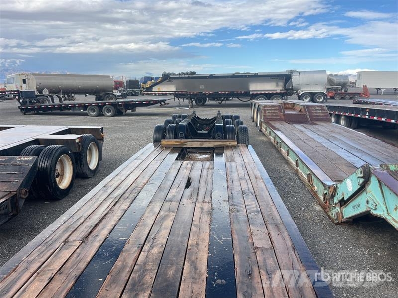 Etnyre Tri/A Removable Gooseneck Lowboy Trailer Remorque surbaissée