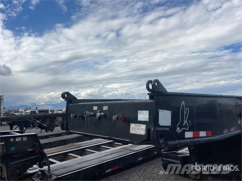 Etnyre Tri/A Removable Gooseneck Lowboy Trailer Remorque surbaissée