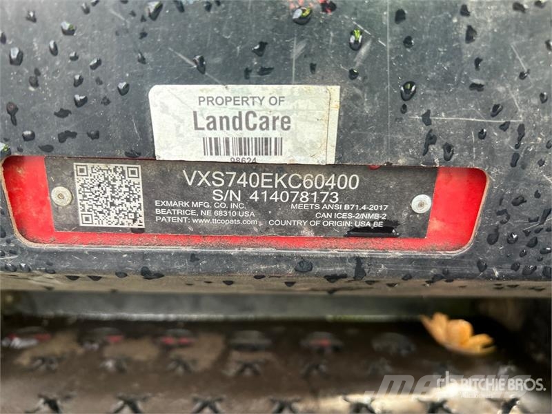 Exmark Stand-On Lawn Mower ركوب الحشائش
