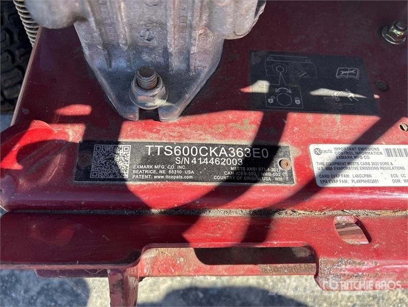 Exmark Turf Tracer S-Series Walk-Behind Lawn Mower ركوب الحشائش