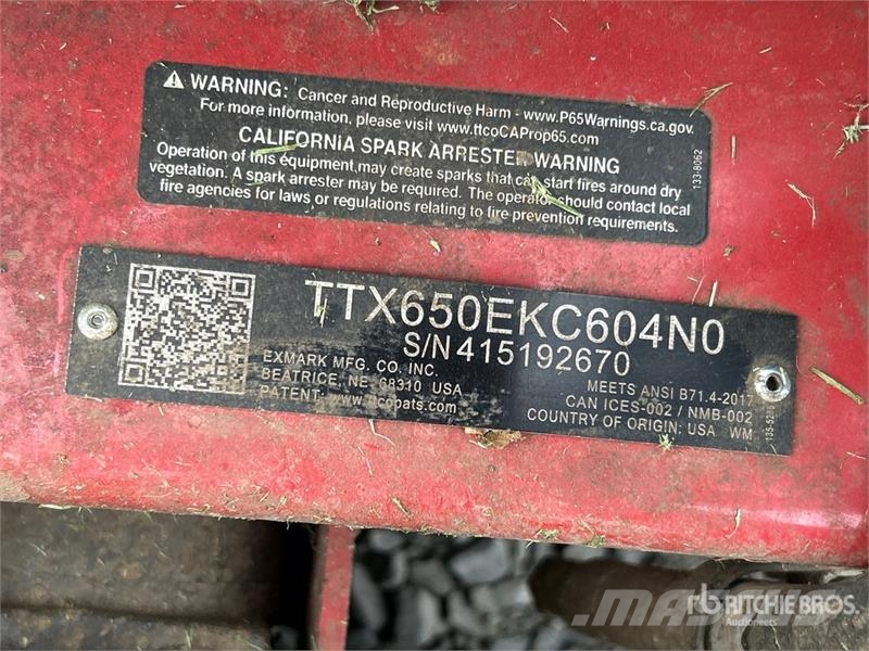 Exmark Turf Tracer X-Series 4x2 Stand-On 60 in Lawn Mower Tractores corta-césped