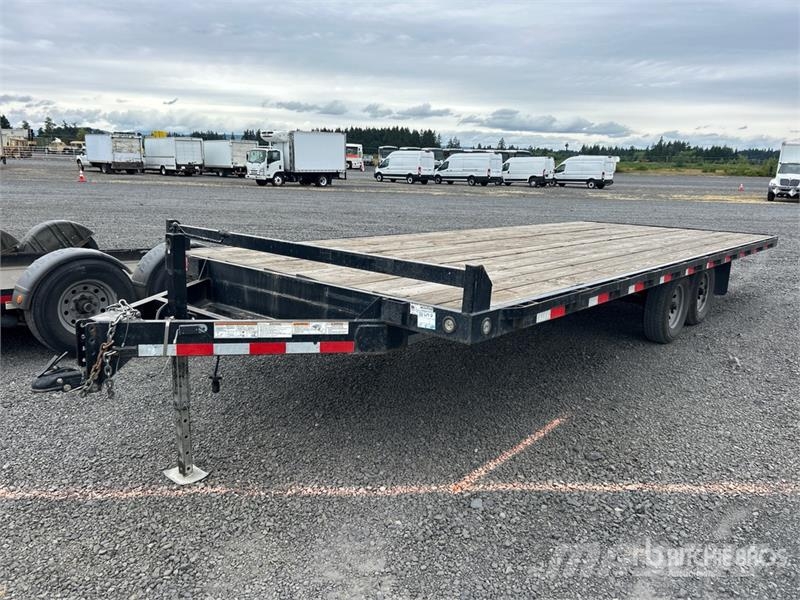 Fabform HD822-10K 24 ft T/A Flatbed Trailer Plato/keson prikolice