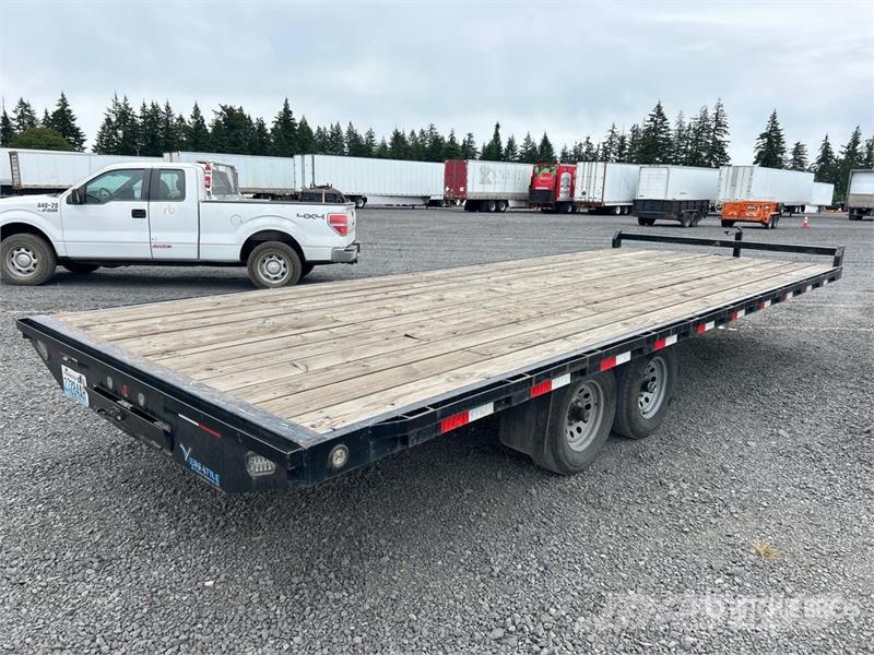 Fabform HD822-10K 24 ft T/A Flatbed Trailer Plato/keson prikolice