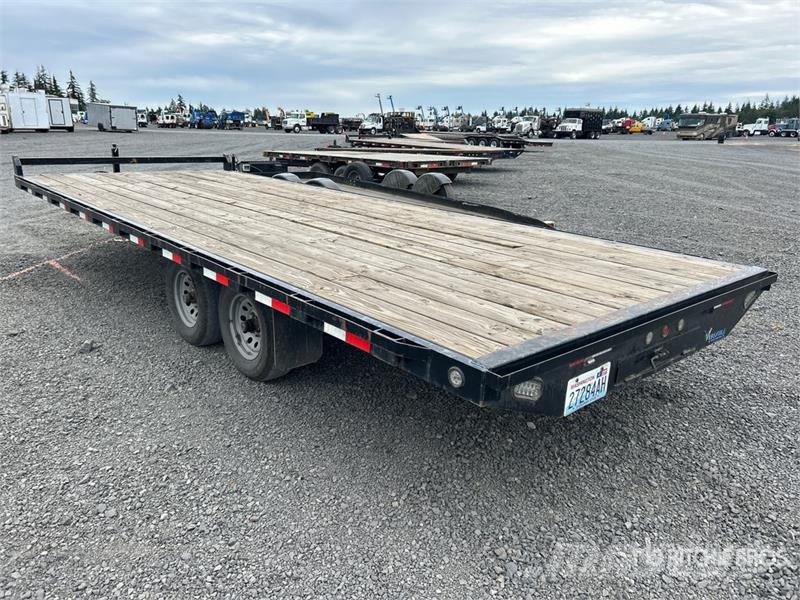 Fabform HD822-10K 24 ft T/A Flatbed Trailer Plato/keson prikolice
