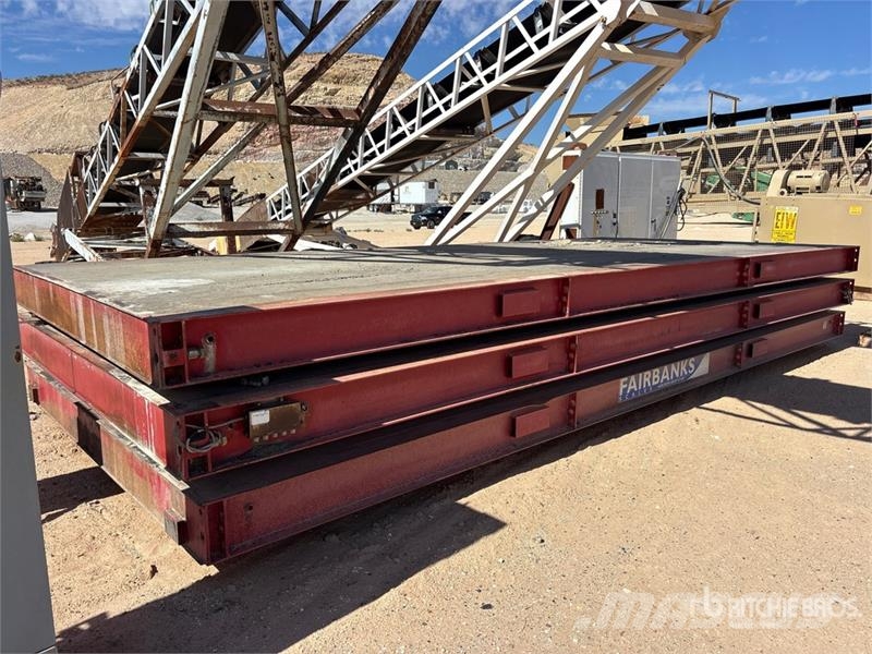 Fairbanks PLT-6010-HVB09 11 ft x 70 ft Scale Pontes de pesagem