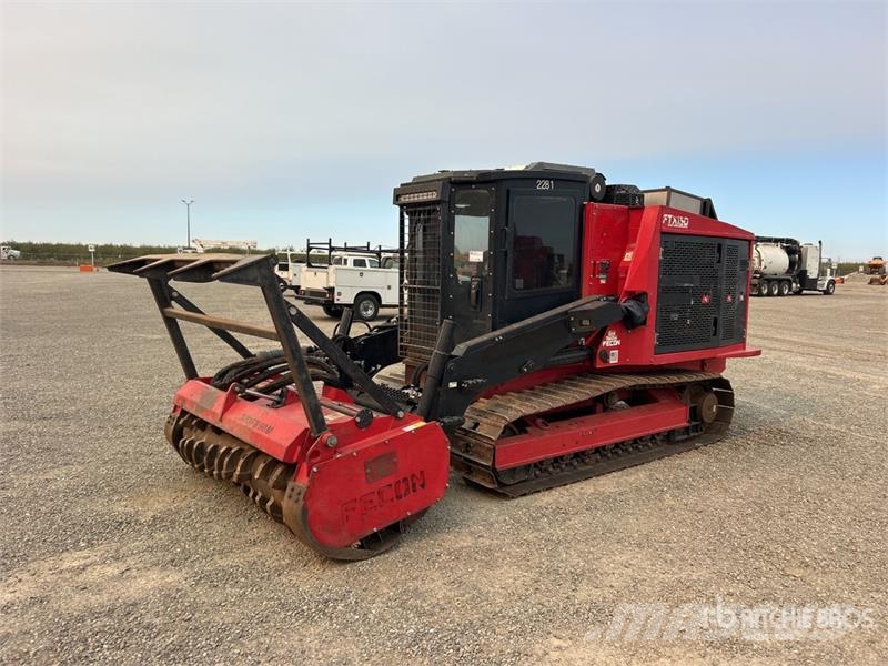 Fecon FTX150T4-20SST Tracked Mulcher Tractor Καταστροφέας κλαδιών