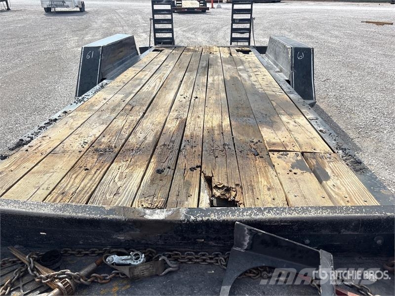 Felling 12000 lb 18 ft T/A Equipment Trailer Oprijwagen
