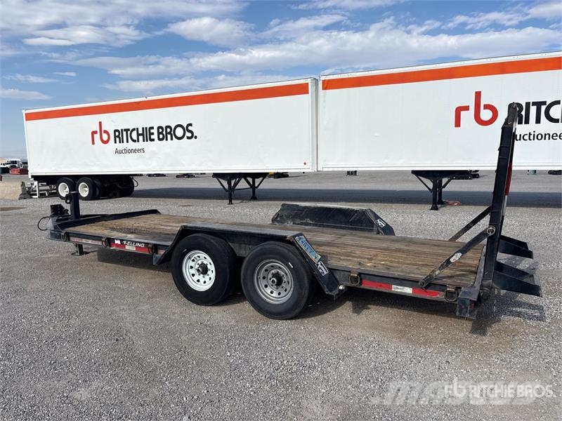Felling 14000 lb 18 ft T/A Equipment Trailer Car carrier