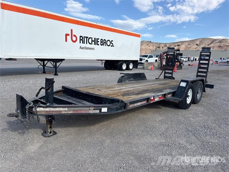 Felling 14000 lb 18 ft T/A Equipment Trailer Car carrier