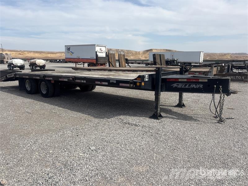 Felling 24000 lb 22 ft T/A Equipment Trailer مقطورات مركبات نقل