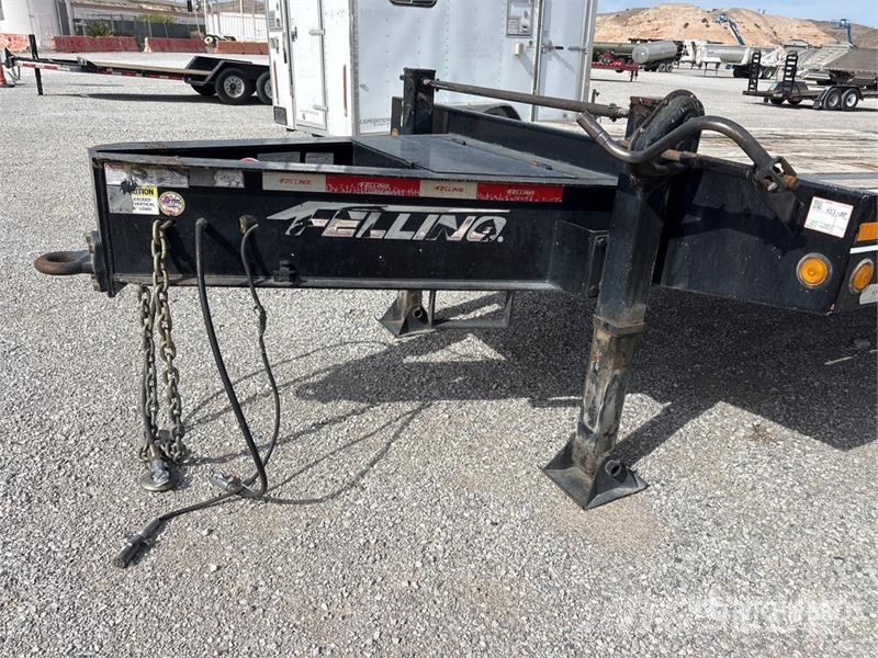 Felling 24000 lb 22 ft T/A Equipment Trailer مقطورات مركبات نقل