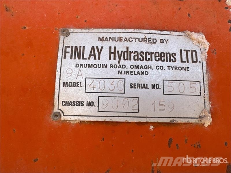 Finlay Hydrascreen 4030 Grizzly Screen スキャルピンググリッド