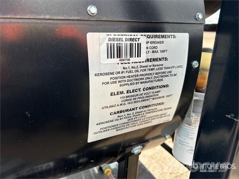 Flagro FVO-400RCBT 390000 BTU Space Heater Equipamento de aquecimento e descongelamento