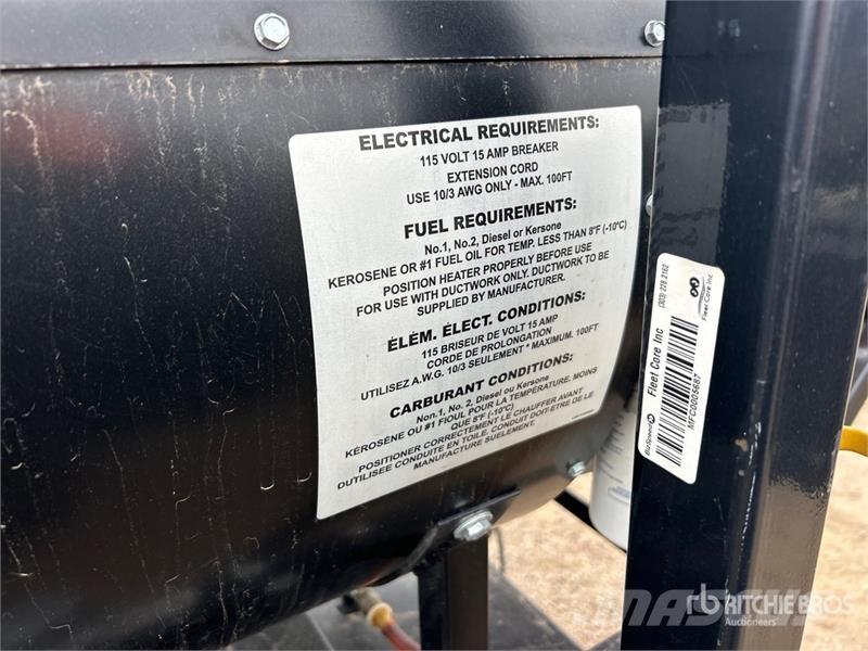Flagro FVO-400RCBT 390000 BTU Space Heater Equipamento de aquecimento e descongelamento