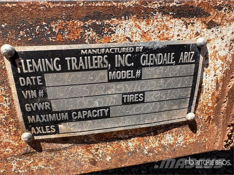 Fleming T512 T/A Vacuum Excavation Unit Accessoires en onderdelen voor boormachines