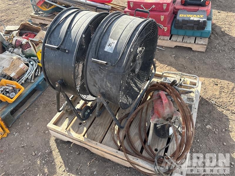 Floor fans, concrete vibrating motors Підйомно-транспортне обладнання і вантажні ліфти