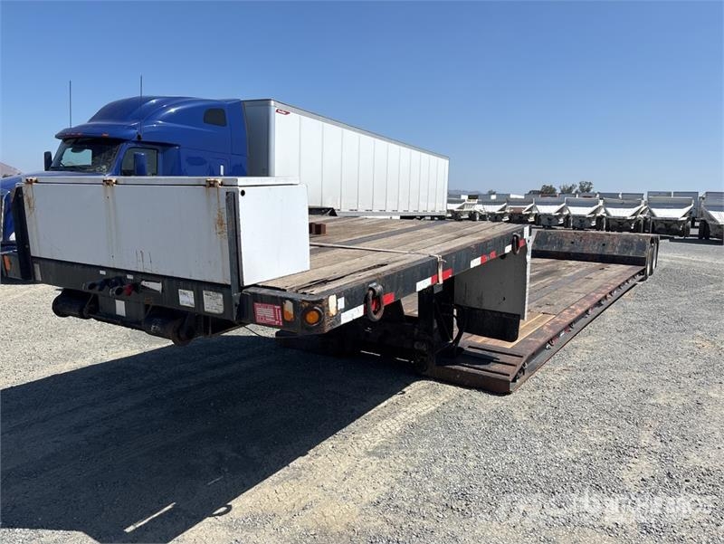 Fontaine 45 ft T/A Removable Gooseneck Step Deck Trailer Pranchas / Carrega-tudo