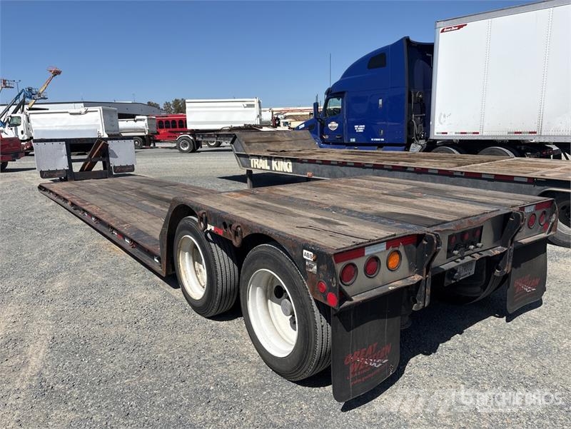 Fontaine 45 ft T/A Removable Gooseneck Step Deck Trailer Pranchas / Carrega-tudo