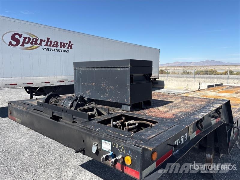 Fontaine 47 ft T/A Hydraulic Tail Trailer Remorque surbaissée