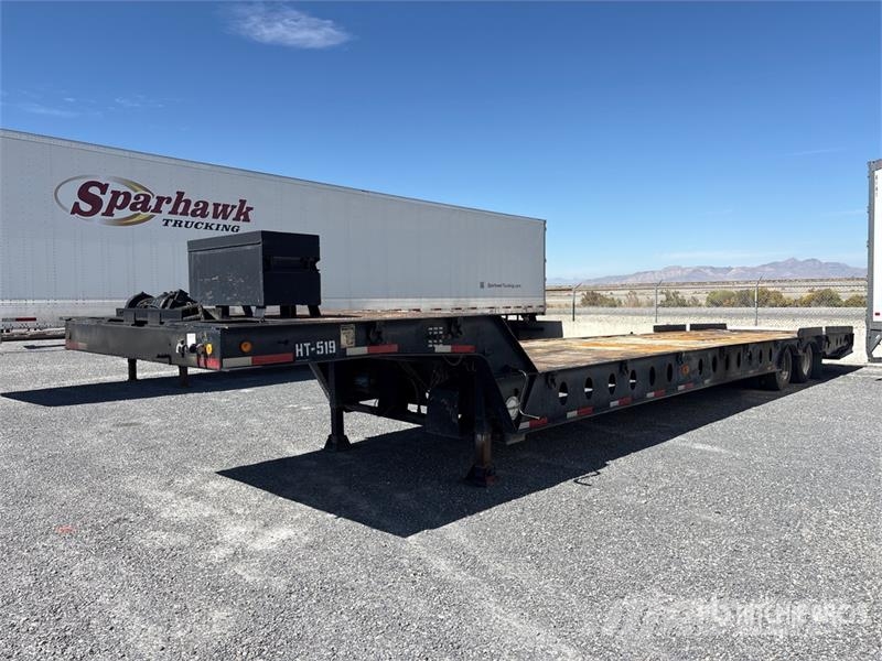 Fontaine 47 ft T/A Hydraulic Tail Trailer Remorque surbaissée
