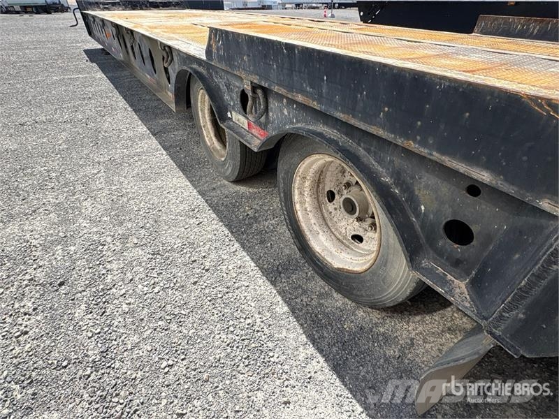 Fontaine 47 ft T/A Hydraulic Tail Trailer Remorque surbaissée