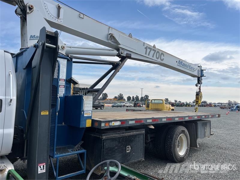 Ford 1770C 34000 lb Straight Boom on Ford F-750 4x2 Boo Camiones grúa