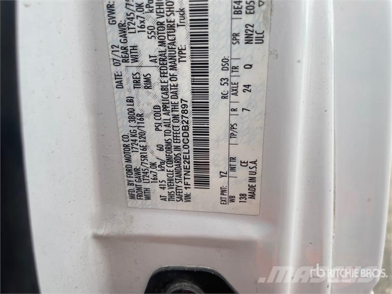 Ford E-250 廂式貨物運輸車