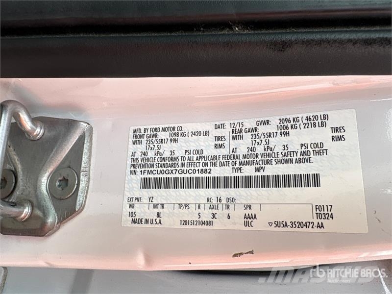 Ford Escape SE 2WD SUV 汽车