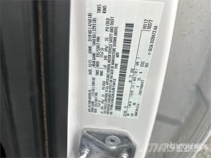 Ford Escape SE 4WD SUV 汽车