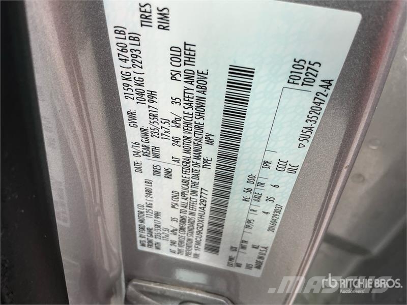 Ford Escape SE SE 4WD SUV 자동차