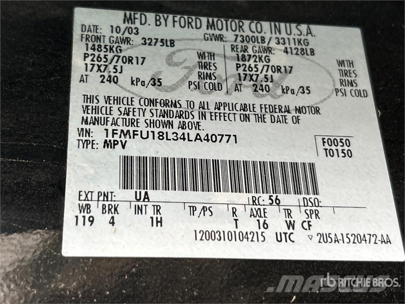 Ford Expedition 4WD SUV Carros