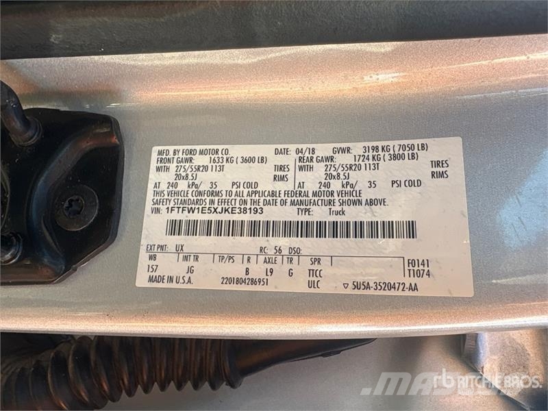 Ford F-150 STX 4x4 Crew Cab Pickup Drugi