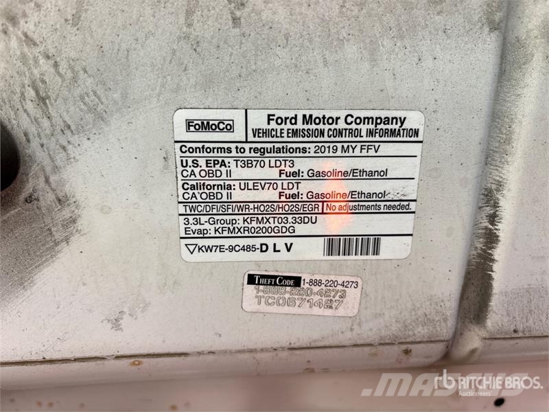 Ford F-150 XL 4x2 Extended Cab Pickup (Inoperable) Ostalo