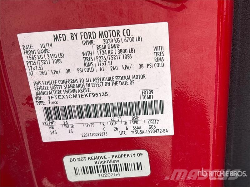 Ford F-150 XL 4x2 Extended Cab Pickup Прочие фургоны