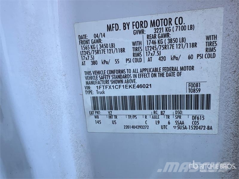 Ford F-150 XL 4x2 Extended Cab Pickup Citi