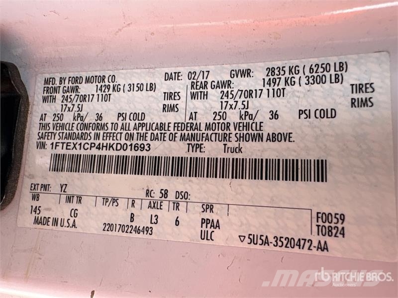 Ford F-150 XL 4x2 Extended Cab Extended Pickup Ostalo