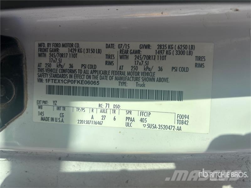 Ford F-150 XL 4x2 Extended Cab Pickup Ostalo