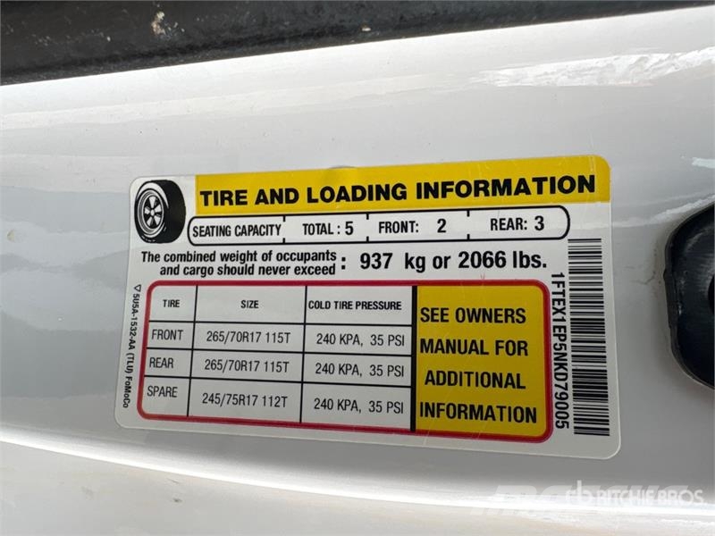 Ford F-150 XL 4x4 Extended Cab Pickup Andre varebiler