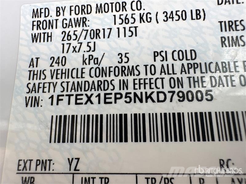 Ford F-150 XL 4x4 Extended Cab Pickup Andre varebiler