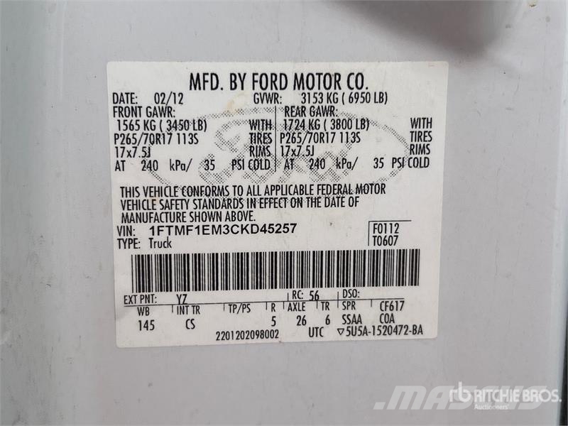 Ford F-150 XL 4x4 Pickup Andere Transporter